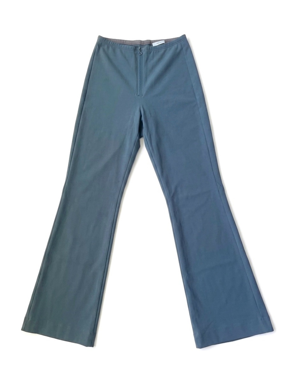 Marithe Francois Girbaud Blue Flared Knit Pants Size 27 Made in Italy